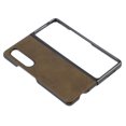thumbnail image 4 of Phone Leather Case, Anti Scratch Full Body Protection Anti Fall Leather Hard Case Shockproof  For  Z Fold 3 Black,Red,Blue,Military Green,Brown, 4 of 8