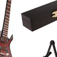 thumbnail image 3 of lionlar 1:6 Scale Handcrafted Electric Guitar Bass Model with Display Stand Doll House A, 3 of 6