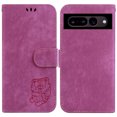 thumbnail image 2 of Compatible with Google Pixel 7 Pro Embossed Cute Tiger Flip Folio Wallet Case Card Pocket Holder Cover, 2 of 5
