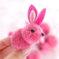 thumbnail image 3 of XYAIYT 5pcs Mini Easter Bunny Doll Set,Soft Cuddly Stuffed Rabbit Toys for Kids,Perfect for Easter Gifts,Birthday Parties,Classroom Rewards,Interactive Play,Easy to Clean Carry,Hot Pink, 3 of 6