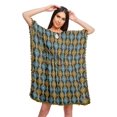 thumbnail image 1 of Moomaya Robe Courte de Caftan de Plage, Robe de Couverture Imprimée, Kaftan pour Femmes, Tenue de Plage, Couverture, 1 of 4