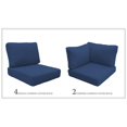 thumbnail image 1 of Ensemble de Coussins Haut Dossier pour MIAMI-07d en Marine, 1 of 2
