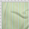 thumbnail image 2 of oneOone Polyester Lycra Fabric Multicolor Stripe Printed Craft Fabric BTY 56 Inch Wide, 2 of 3