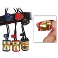 thumbnail image 3 of Traditional Bow Thumb Rings Brass Finger Guard Accessories Strong Protection Comfortable to Wear Durable for Different Size Fingers Red, 3 of 8