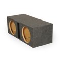 thumbnail image 3 of QPower QSBASS10 Boîtier d'Enceinte de Caisson de Basses Porté à Fente Ventilée Simple de 10 Pouces, 3 of 4