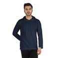 thumbnail image 1 of Inkmeso Solid Winter Hooded Sweatshirt For Mens Long Sleeve Drawstring Pullover Hoodie, 1 of 7