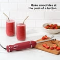 thumbnail image 2 of Chefman Multi-Speed Immersion Hand Blender with Stainless Steel Blades, 300W, Multi Purpose, Red, 2 of 8