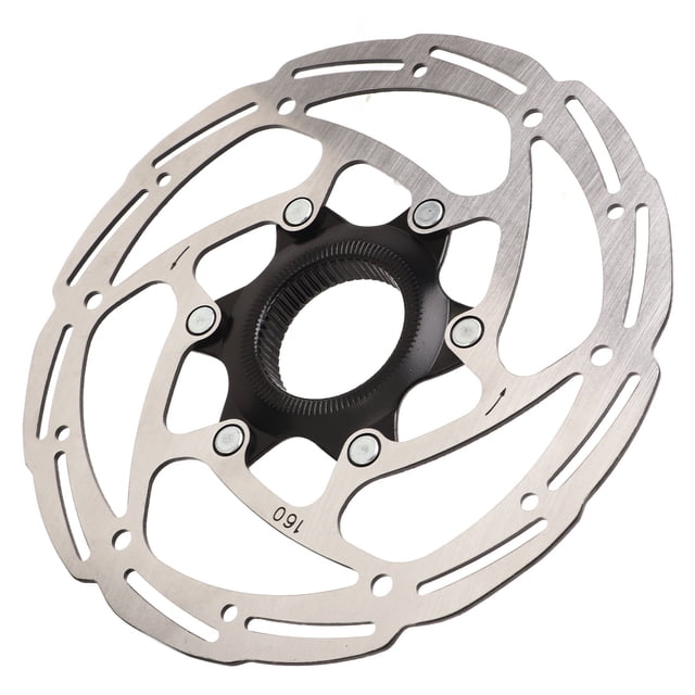 Disque de Frein à Disque, Disque de Frein à Disque de Vélo en Acier Réduisant le Transfert Thermique Haute Dureté pour l'Entretien 140mm,160mm,180mm