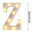 thumbnail image 2 of RXIRUCGD Letters Lights Alphabet Lamp LED Letter Lighting Letter Light Illuminated Letters Night Lights Decoration For Birthday Party Wedding Children’s Room, 2 of 6