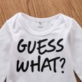 thumbnail image 4 of Faithtur Unisex One Piece Garment Round Neck Letter Stamp Breathable Jumpsuit, 4 of 7