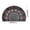 B, variant on CEHVOM Bathroom Mat Quick Dry,Bath Mats for Bathroom Floor Non Slip Washable,Bathroom Rugs and Mats,50x80cm Bohemian-Style Semi-Circular Doormat Entryway Non-Slip Floor Mat with Crystal Velvet