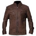 thumbnail image 1 of Brown Leather Jacket Men Leather Jackets For Men Leather Jacket Brown Mens Brown Leather Jacket, 1 of 4