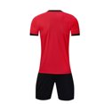 thumbnail image 4 of Diufon Ensembles Athlétiques Garçons Filles T-Shirts à Manches Courtes Col Ras du Cou et Shorts Basketball Sport Course Tenues d'Été, 4 of 4