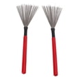 thumbnail image 2 of Drum Brush, Comfortable Holding Drum Stick Brush  For Performance Red, 2 of 8