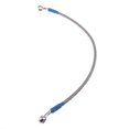 thumbnail image 3 of VONKY Motorcycle Brake Oil Hose Line Pipe Fitting Stainless Braided Steel Silver 45cm 1Set, 3 of 6