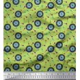 thumbnail image 1 of Soimoi Rayon Fabric Dart Board Sports Printed Craft Fabric by The Yard 42 Inch Wide, 1 of 3