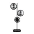 thumbnail image 1 of Sagebrook Home METAL 25 TABLE LAMP WITH SMOKE GLASS SHADE, 1 of 1
