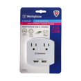 thumbnail image 1 of Westinghouse 2-Outlet 2 USB Wall Adapter, 1 of 1