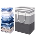 thumbnail image 4 of Home Textile Storage Freestanding Laundry Hamper Tall Clothes Hamper with Extended Handles for Dorm Family and Home Organization, 4 of 7