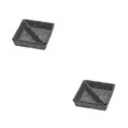 thumbnail image 4 of QualitChoice Home Hotel Felt Keys Tapes Phone Watch Storage Box Living Room Drawer Pens Remotes Jewellery Organizer Container Dark Grey 2PCS, 4 of 6