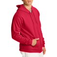 thumbnail image 3 of Hanes Mens ComfortBlend EcoSmart Full Zip Hoodie, M, Deep Red, 3 of 4