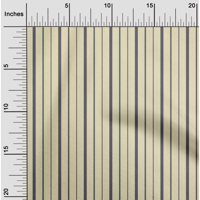 oneOone Viscose Chiffon Fabric Vertical Stripe Decor Fabric Printed BTY 42 Inch Wide
