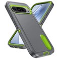 thumbnail image 2 of for Google Pixel 9 Pro Case, Google Pixel 9 Pro Phone Case with Built in Kickstand, Shockproof/Dustproof/Drop Proof Heavy Duty Military-Grade Rugged Protective Cover for Google Pixel 9 Pro,Grey, 2 of 9