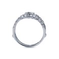 thumbnail image 4 of Bague de Protection en Diamants 5/8 Ct en Or Blanc 14 K, 4 of 4