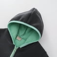 thumbnail image 3 of Fashionable And Soft Polar Fleece Jacket For Boys And Girls With Hood And Hidden Pockets, 3 of 8