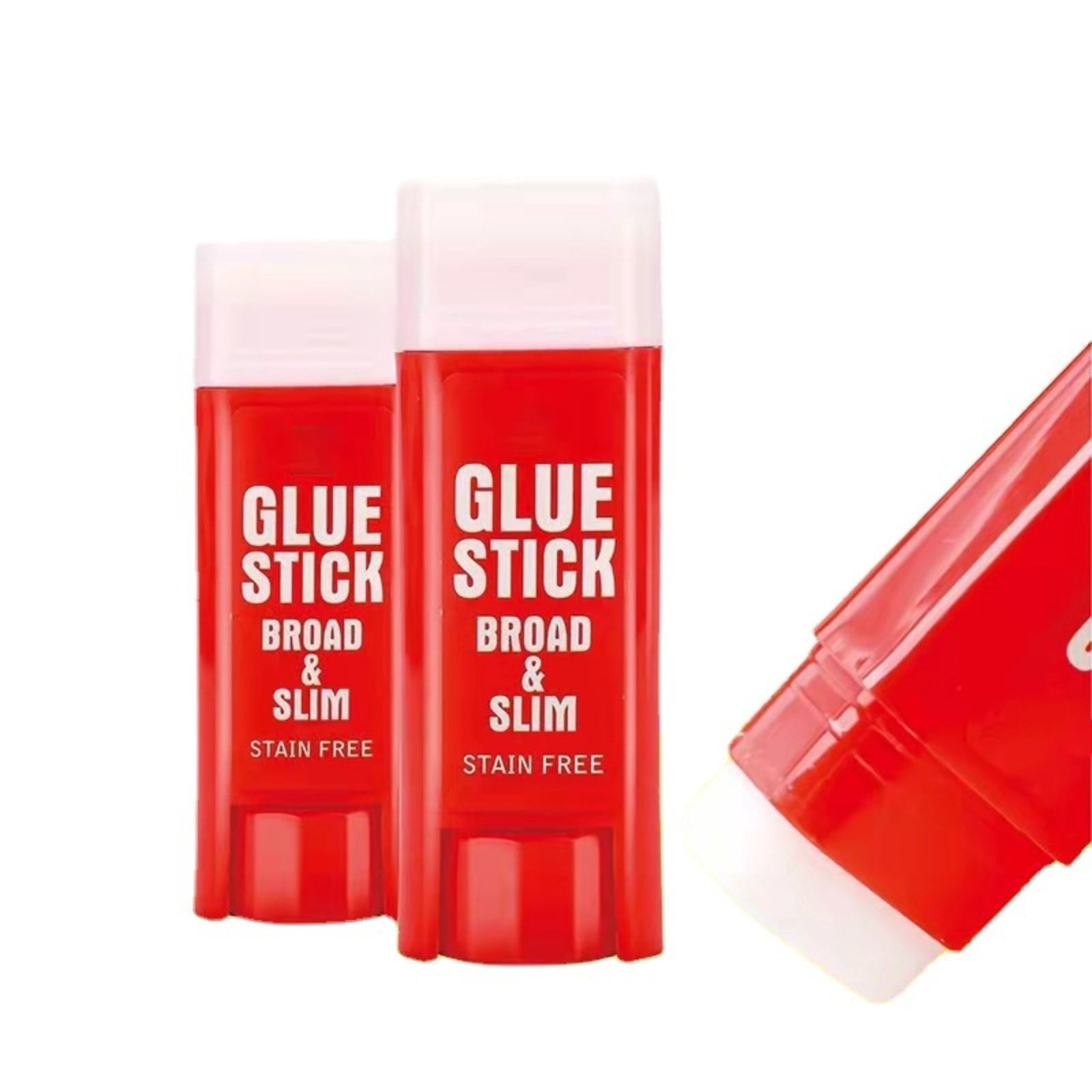 Jumbo Glue Sticks, Printer Glue Sticks, Square Glue Sticks Bulk, Repositionable Glue Stick, White Glue Sticks, All Purpose Stick, Strong Hold, Quick Drying, Length 3.6Inch