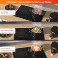 thumbnail image 4 of 13-in Portable Dual Heating Elements 1800-W Built-in Induction Cooktop 120-V, 4 of 7