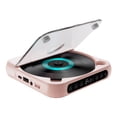 thumbnail image 2 of Youkk ABS Mignon Lecteur CD Léger et Portable pour Écouter de la Musique en Déplacement Répétition AB Lire Lecteur CD Portable Rose, 2 of 6