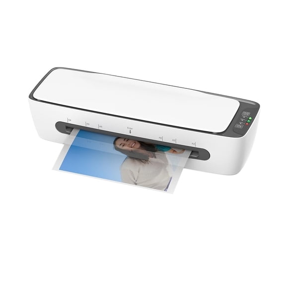 SL688 Desktop Laminator Machine Set A4 Size Multifunctional Hot and Cold Lamination 2 Roll System 9 Inch Max Width