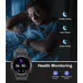 thumbnail image 4 of Military Smart Watch for Men(Answer/Dial Calls),100 Sports Modes, 5ATM Waterproof Fitness Watch with Heart Rate/SpO2/Blood Pressure for Android and i, 4 of 7