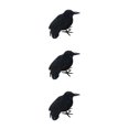 thumbnail image 1 of kurtrusly Horreur Accessoires pour Halloween - Haute Simulation Ornement de Corbeau Noir pour Corbeau Volant 3Set, 1 of 6