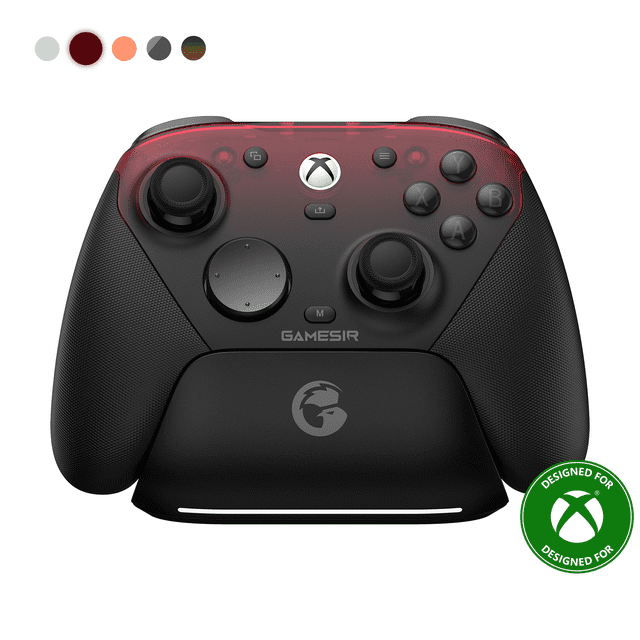 GAMESIR G7 Pro Manette Sans Fil Filaire pour Xbox à Trois Modes, PC et Mobile - Shadow Ember