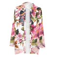 thumbnail image 3 of Cardigan à Manches Longues pour Femmes, Cardigan Veste Haut à Manches Longues à Imprimé Floral à la Mode en Liquidation, 3 of 5