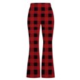 thumbnail image 3 of Wdgfv Pantalon de Pyjama pour Filles Doux Décontracté Bas de Détente de Pyjama Confortable Extensible Pantalon de Sommeil Jambe Grand Bas de Pyjama avec Poches Rouge 5-6 Ans, 3 of 3