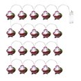 thumbnail image 2 of EGNMCR Light Strip, Christmas Lights Snowman Santa Claus Christmas Tree Holiday LED Lights Flashing Light String Decorative lights, 2 of 2