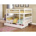 thumbnail image 2 of Stonecroft Furniture Lit Superposé Cabrillo Simple sur Simple en Blanc, 2 of 2