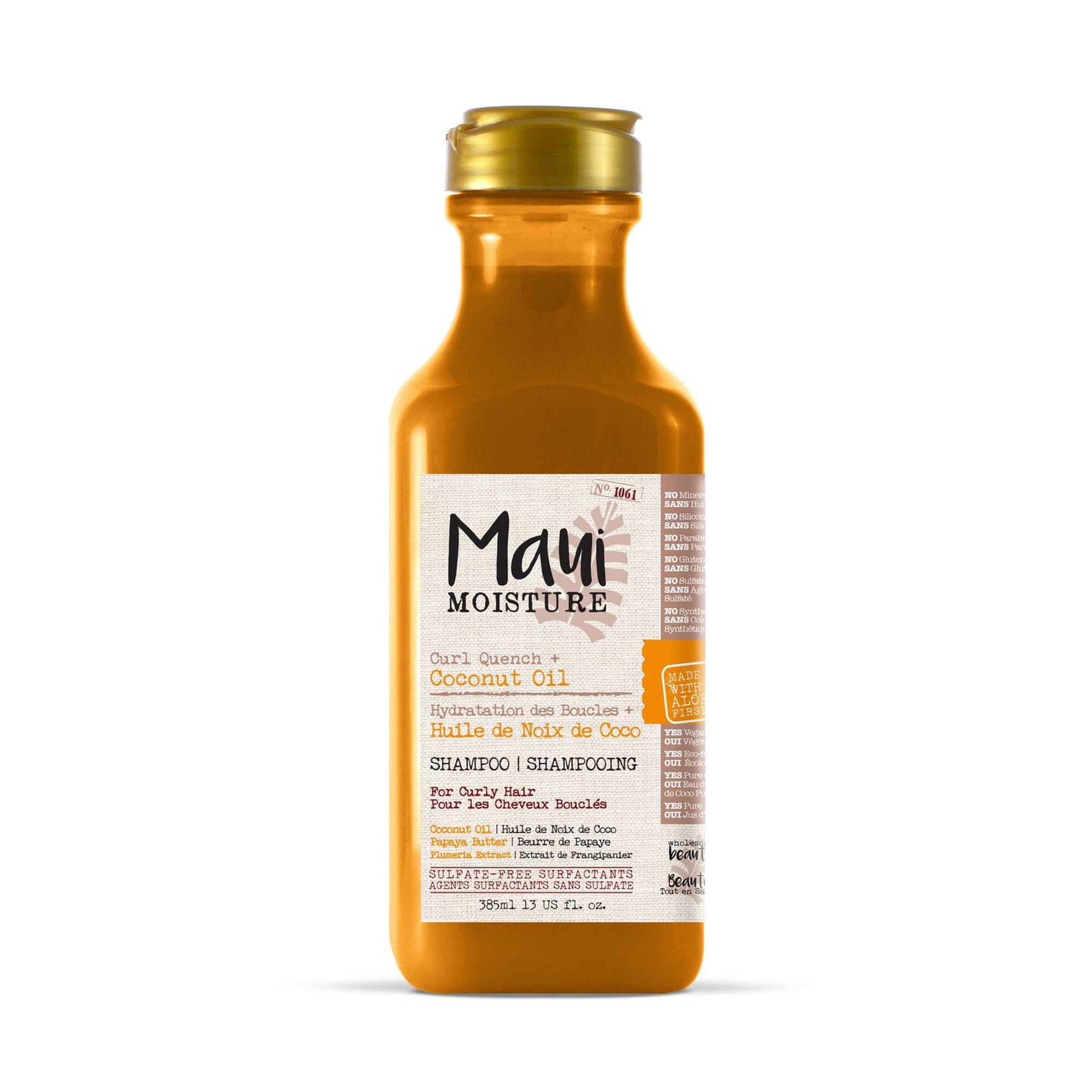 UPC 022796130013 product image for Maui Moisture Curl Quench + Coconut Oil Shampoo 385ml | upcitemdb.com
