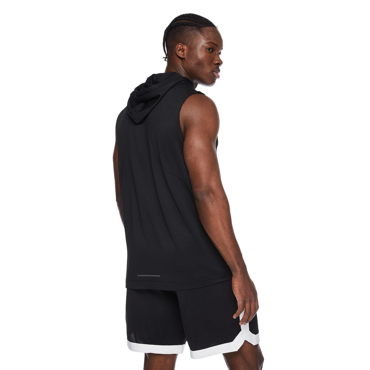 Débardeur de musculation à capuchon Athletic Works pour hommes