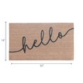thumbnail image 2 of Coir Door Mat Hello, 2 of 3