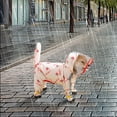 thumbnail image 2 of SIfdSeng Small Dog Raincoat Hooded with D Ring Full Coverage Dog Rain Jacket Slicker Poncho Dog Rain Jacket with Reflective Strip Rainboot Pet Clothes Dog Shirts for Medium Dogs Boy Cotton, 2 of 9