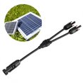 thumbnail image 3 of 1 Pair Y Type Male Female Connector Solar Panel Extension Cable PV Wire Adapter Wide compatibility, 3 of 9