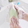 thumbnail image 5 of Oliegs Heated Blanket Set Of 7 Soap Bags Soft For Shower Soap Pouch With Drawstring For Foaming And Drying Hangable Soap Bag Chocolate, 5 of 5