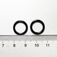 thumbnail image 3 of Abbracc Black Metal Bra Lingerie Strap Sewing Clip Hook O Rings Slider (100 Pack), 3 of 6
