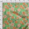 thumbnail image 3 of oneOone Polyester Spandex Sea Green Fabric Tropical Leaf Sewing Craft Projects Fabric Prints By Yard 56 Inch Wide, 3 of 4