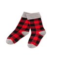 thumbnail image 3 of Christmas Parent-Child Stockings Tights Snowflake Santa Claus Print Pattern Family Matching Socks Adult Kid Warm Accessory, 3 of 6