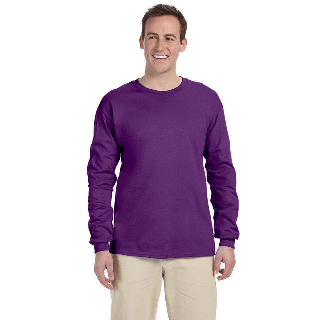 Gildan Men's Double Needle Bottom Hem Rib Knit T-Shirt, Style G2400